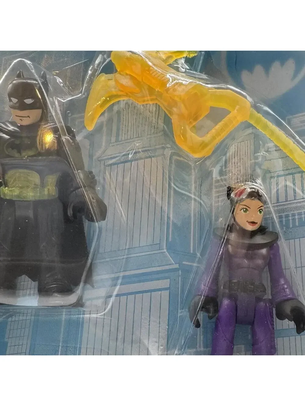 Lot Of 4 Imaginext DC Super Friends Action Figure Batman Penguin Rookie Catwoman